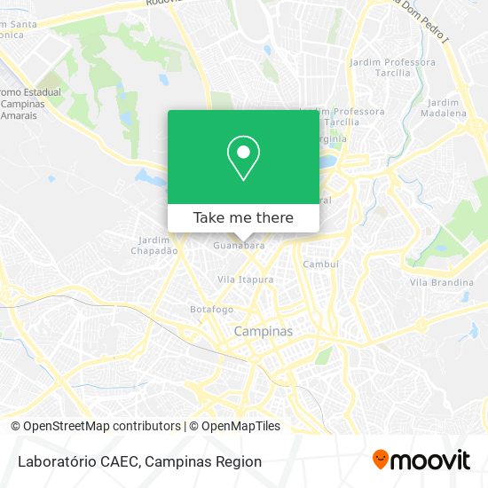 Laboratório CAEC map