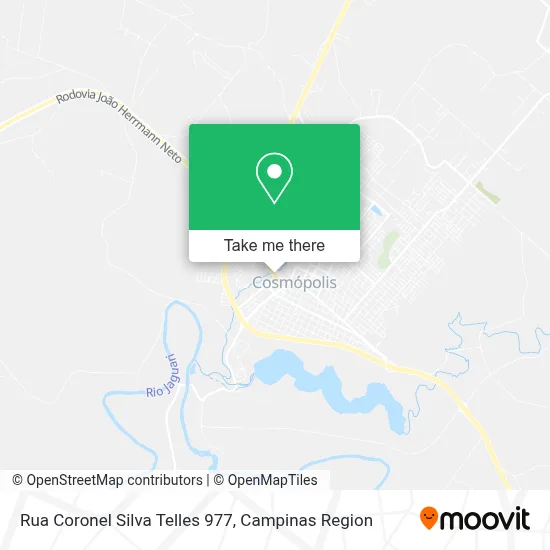 Rua Coronel Silva Telles 977 map