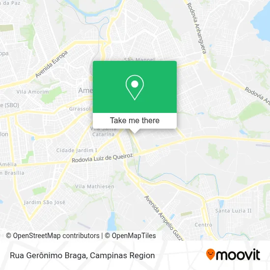 Rua Gerônimo Braga map