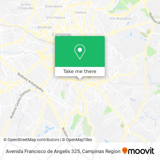 Mapa Avenida Francisco de Angelis 325