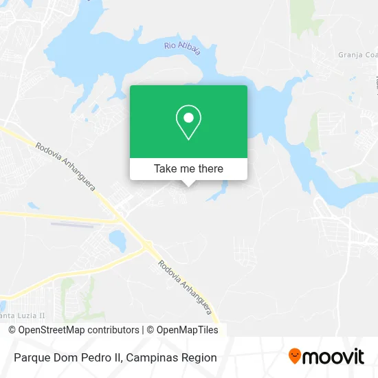 Parque Dom Pedro II map