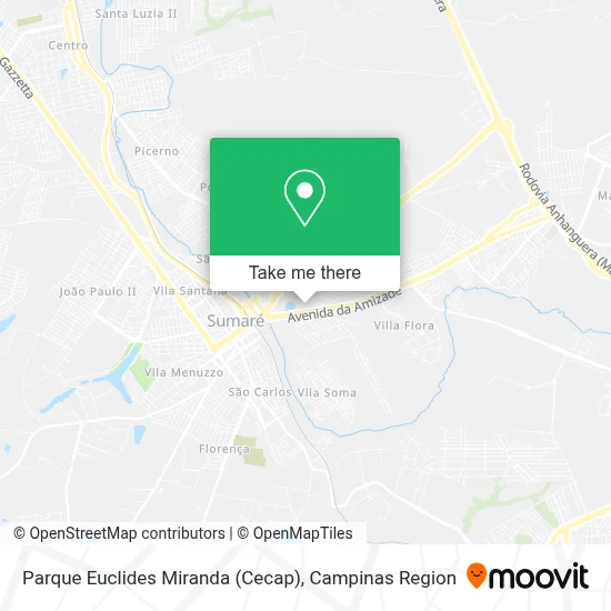 Parque Euclides Miranda (Cecap) map