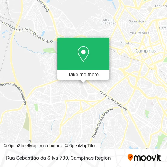 Rua Sebastião da Silva 730 map
