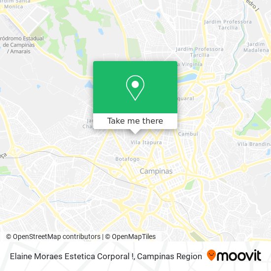 Elaine Moraes Estetica Corporal ! map