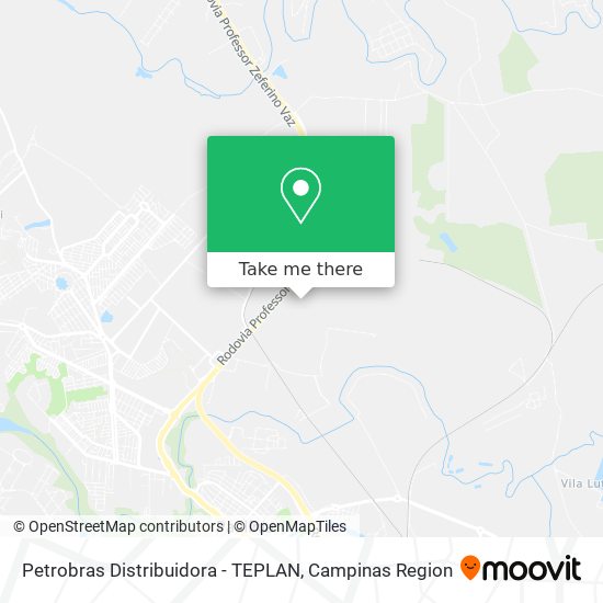 Petrobras Distribuidora - TEPLAN map