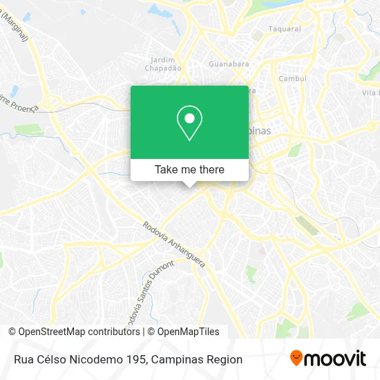 Rua Célso Nicodemo 195 map