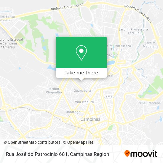 Rua José do Patrocínio 681 map