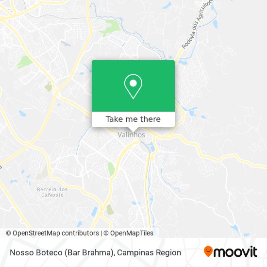 Nosso Boteco (Bar Brahma) map
