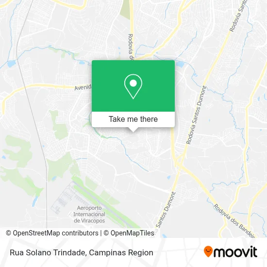 Rua Solano Trindade map