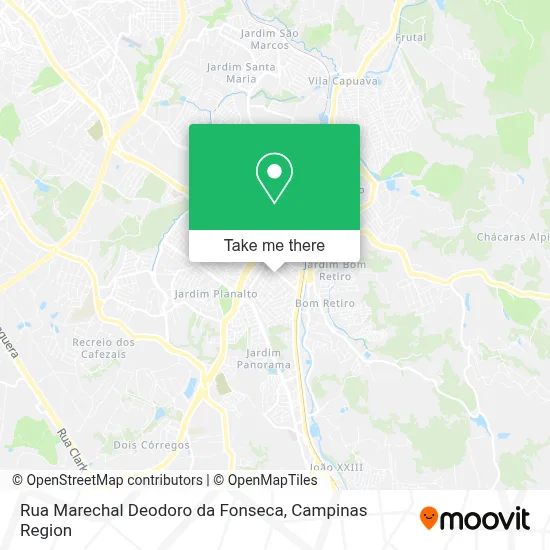 Rua Marechal Deodoro da Fonseca map
