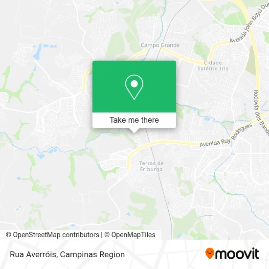 Rua Averróis map