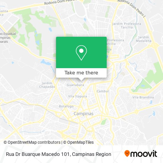 Rua Dr Buarque Macedo 101 map
