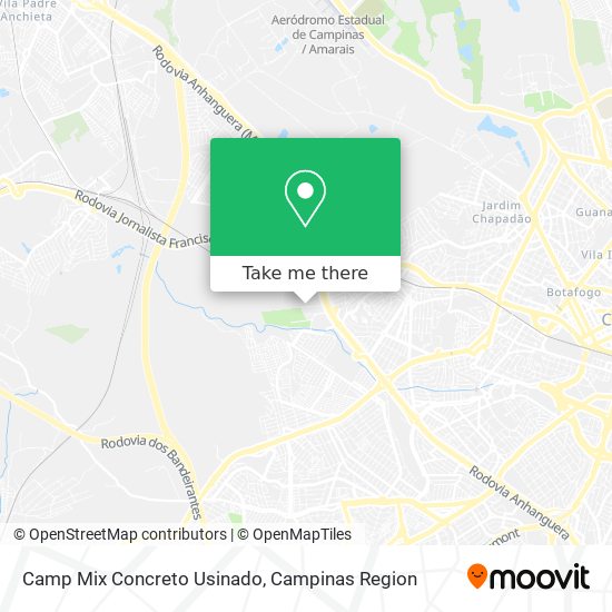 Camp Mix Concreto Usinado map