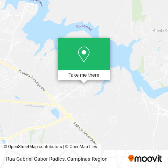 Rua Gabriel Gabor Radics map