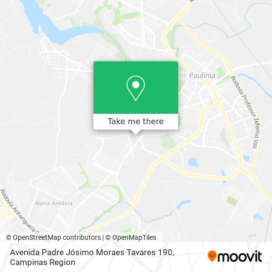 Avenida Padre Jósimo Moraes Tavares 190 map