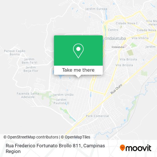 Rua Frederico Fortunato Brollo 811 map