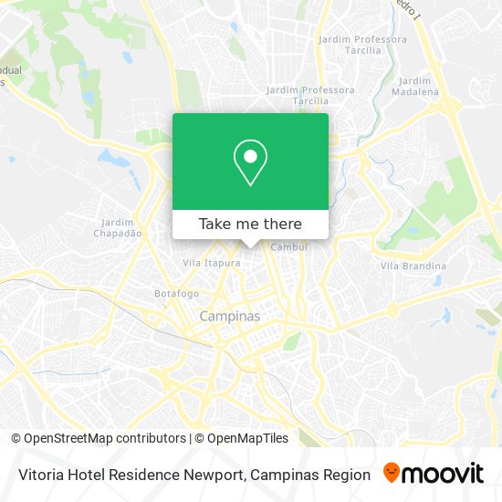 Vitoria Hotel Residence Newport map