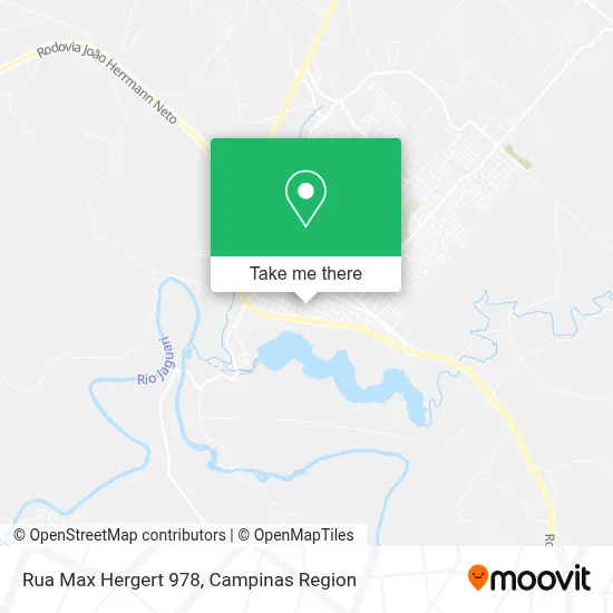 Rua Max Hergert 978 map