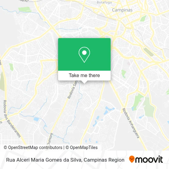 Rua Alceri Maria Gomes da Silva map