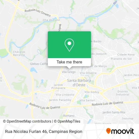 Rua Nicolau Furlan 46 map