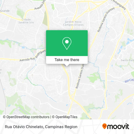Rua Otávio Chinelato map