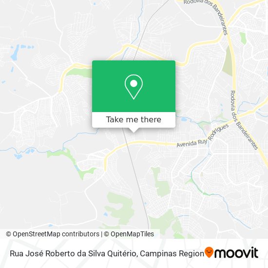 Rua José Roberto da Silva Quitério map