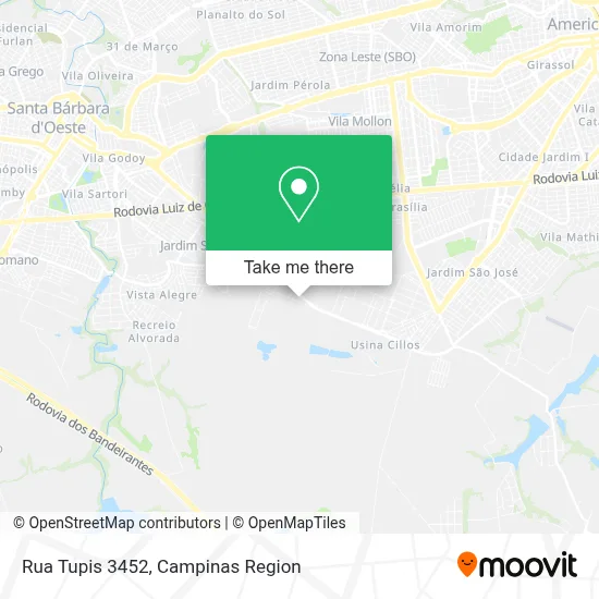 Rua Tupis 3452 map