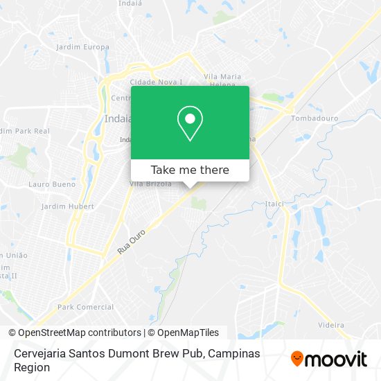 Cervejaria Santos Dumont Brew Pub map