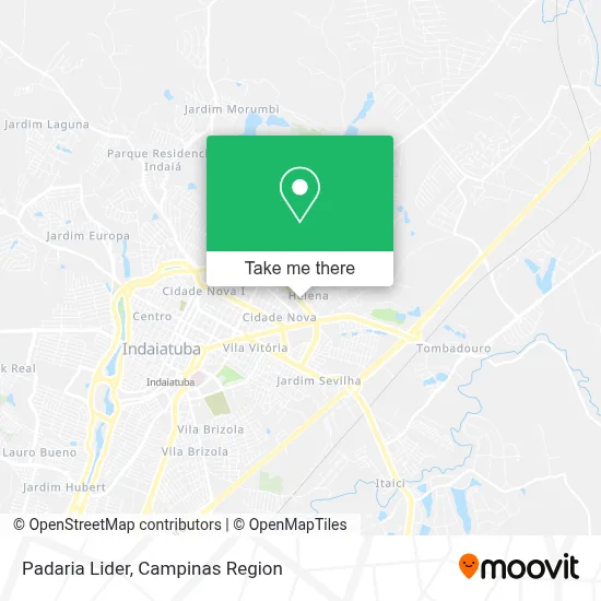 Padaria Lider map