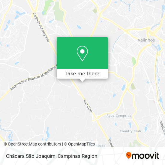 Chácara São Joaquim map