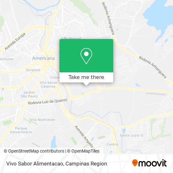 Mapa Vivo Sabor Alimentacao