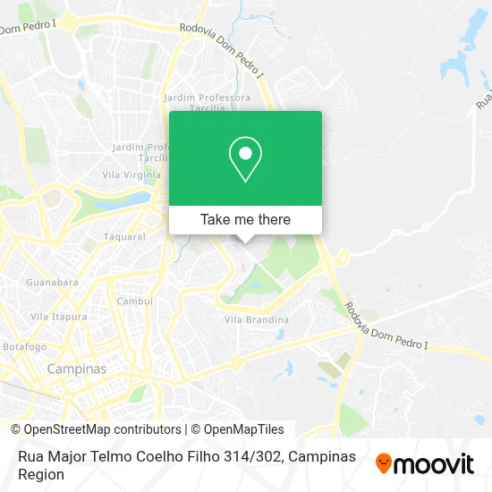 Rua Major Telmo Coelho Filho 314 / 302 map