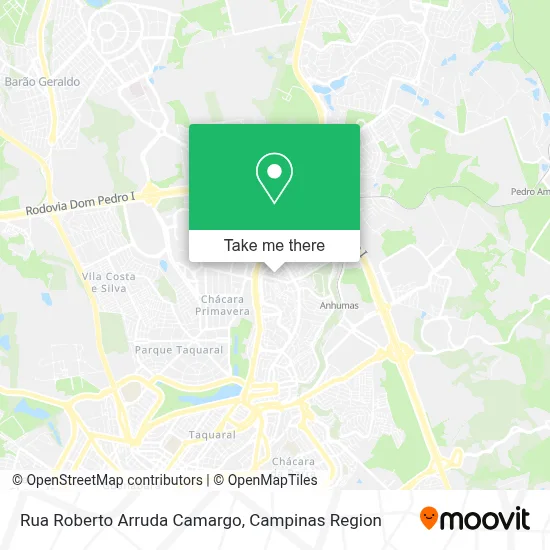 Rua Roberto Arruda Camargo map