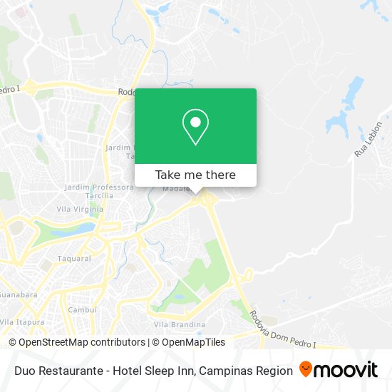 Duo Restaurante - Hotel Sleep Inn map