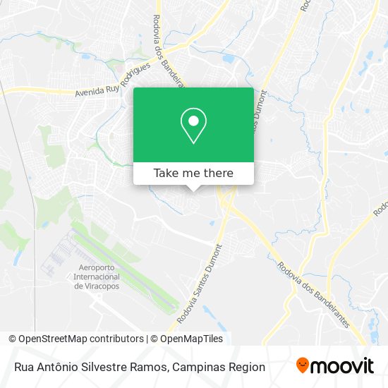 Rua Antônio Silvestre Ramos map