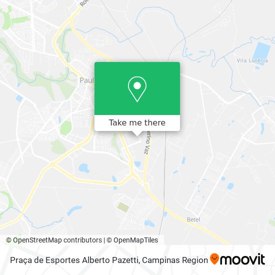 Praça de Esportes Alberto Pazetti map