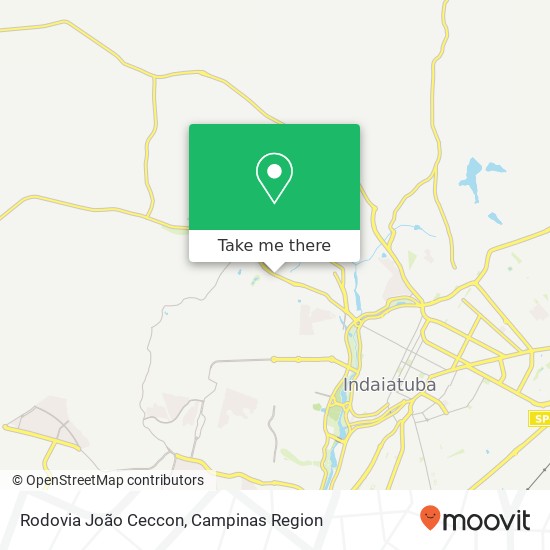 Rodovia João Ceccon map