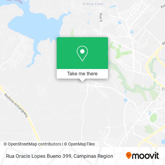 Rua Oracis Lopes Bueno 399 map