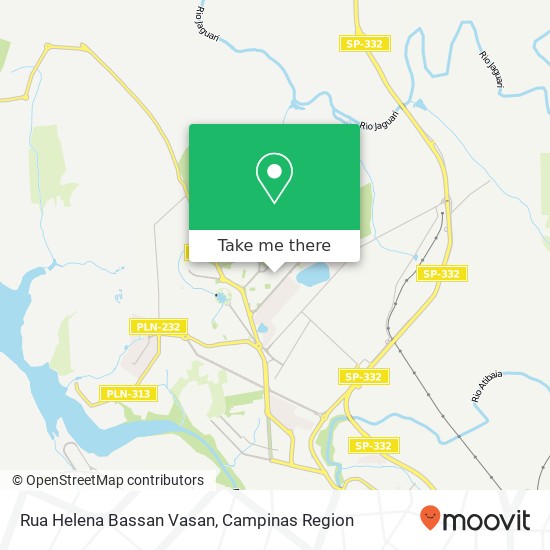 Mapa Rua Helena Bassan Vasan