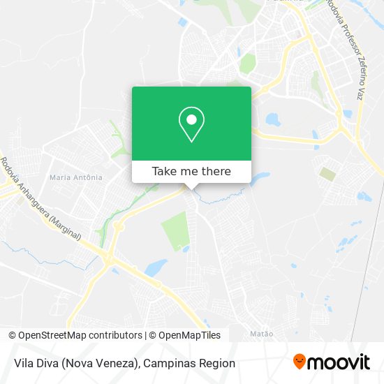 Vila Diva (Nova Veneza) map