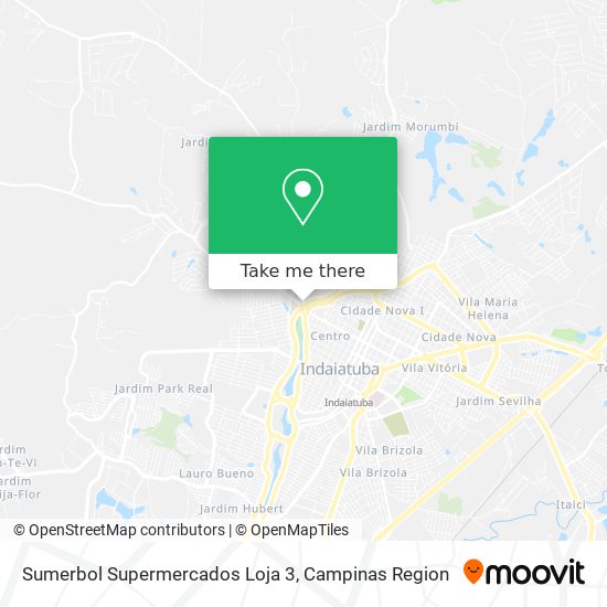 Mapa Sumerbol Supermercados Loja 3