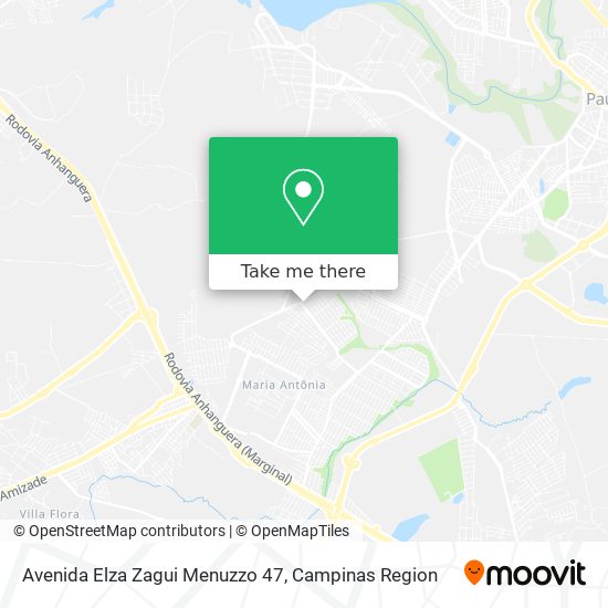 Avenida Elza Zagui Menuzzo 47 map