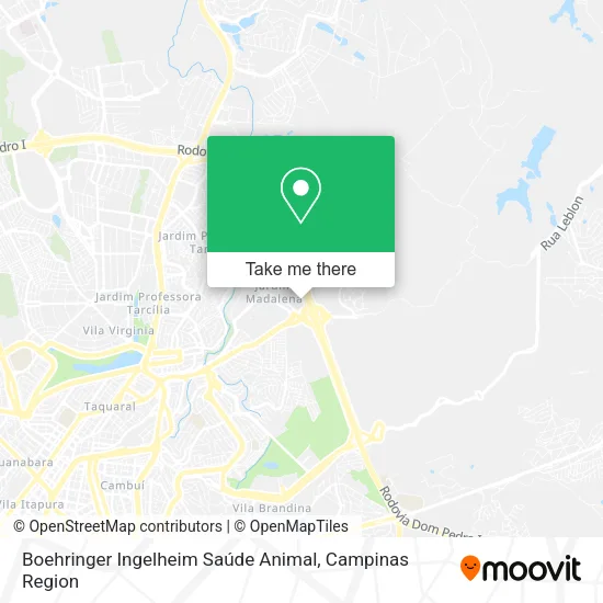 Boehringer Ingelheim Saúde Animal map