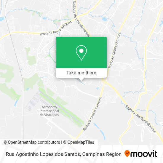 Rua Agostinho Lopes dos Santos map