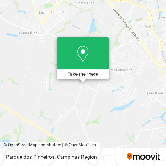 Parque dos Pinheiros map