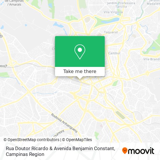 Rua Doutor Ricardo & Avenida Benjamin Constant map