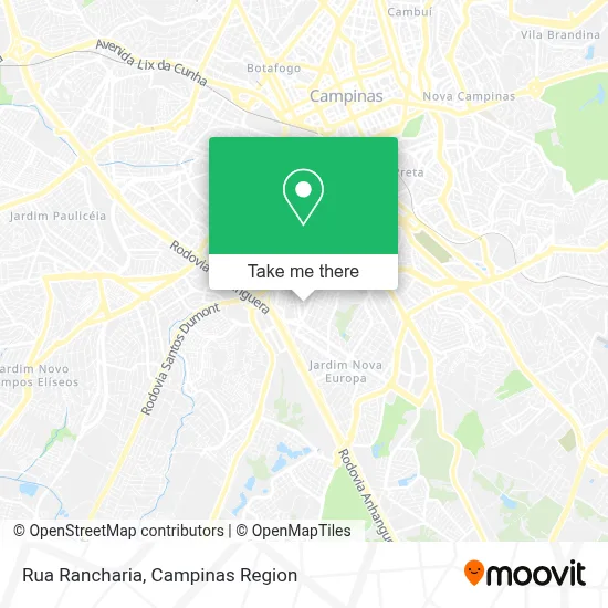 Rua Rancharia map