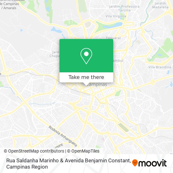 Rua Saldanha Marinho & Avenida Benjamin Constant map