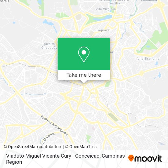 Viaduto Miguel Vicente Cury - Conceicao map