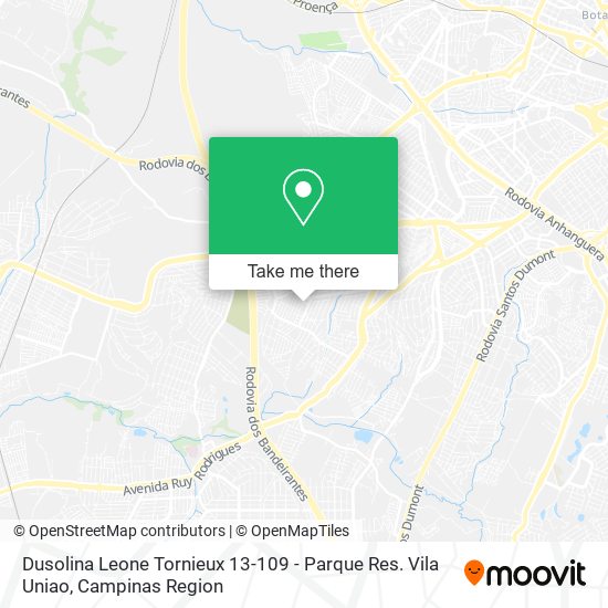 Dusolina Leone Tornieux 13-109 - Parque Res. Vila Uniao map